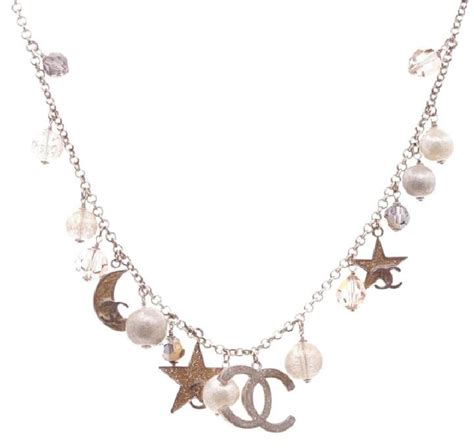 chanel moon star necklace|chanel jewelry necklace.